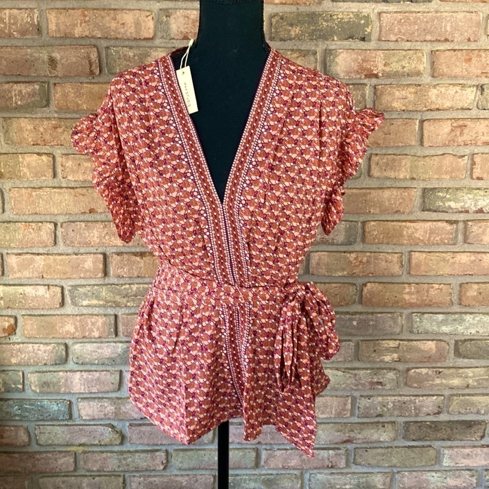 Max Studio Blouse Medium NWT